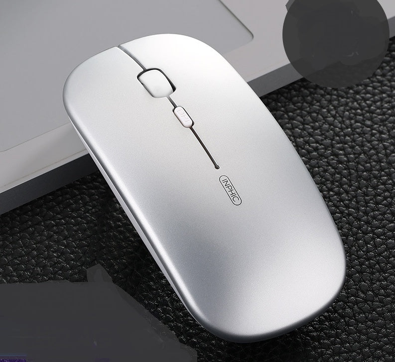 Silent Wireless Office Mouse – Rechargeable Ergonomic Mouse for Work