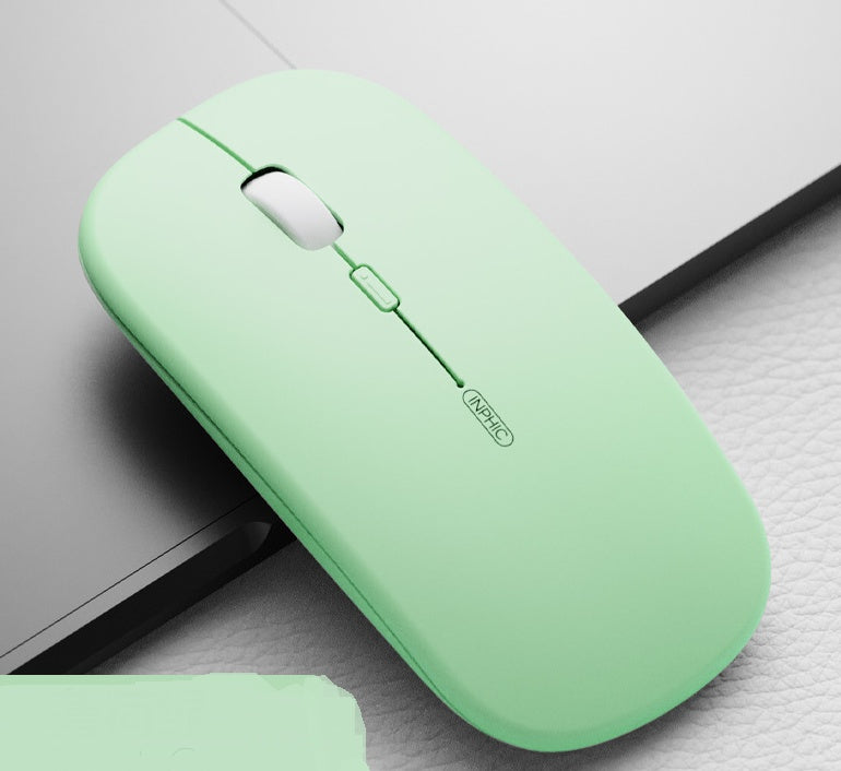 Silent Wireless Office Mouse – Rechargeable Ergonomic Mouse for Work