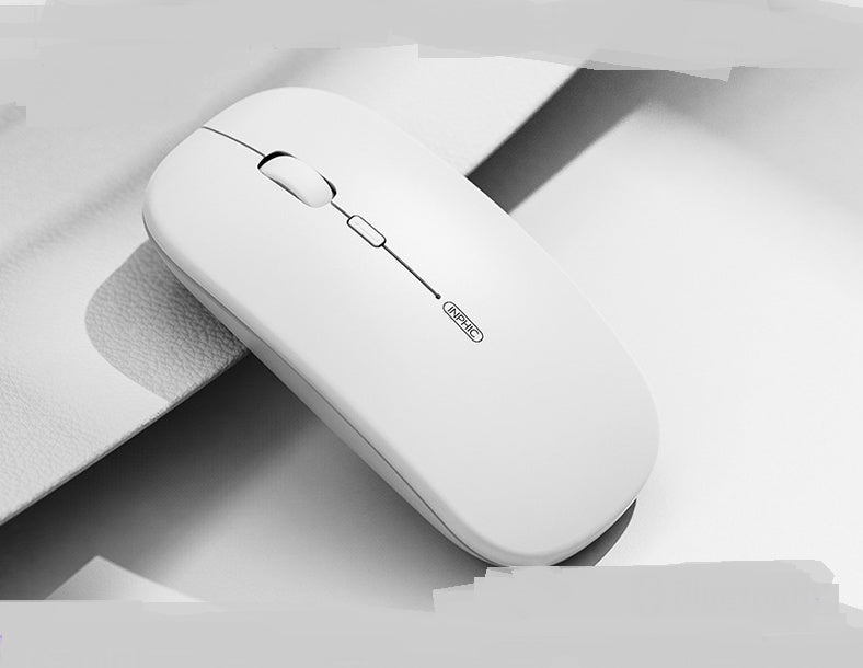 Silent Wireless Office Mouse – Rechargeable Ergonomic Mouse for Work