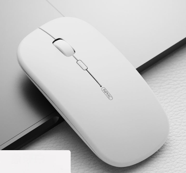 Silent Wireless Office Mouse – Rechargeable Ergonomic Mouse for Work