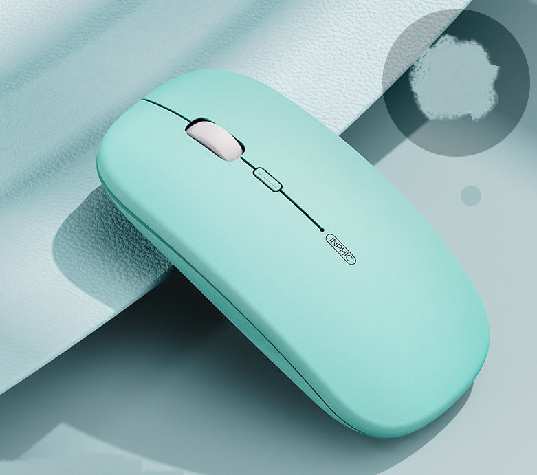 Silent Wireless Office Mouse – Rechargeable Ergonomic Mouse for Work