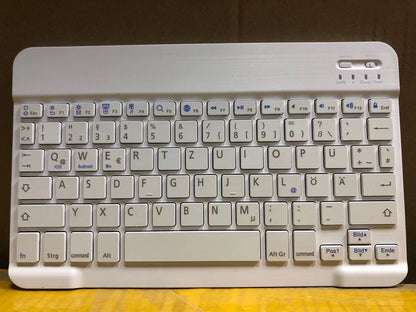 Bluetooth Mini Keyboard for Tablet & Smartphone – Lightweight 7–10 Inch Wireless Keyboard