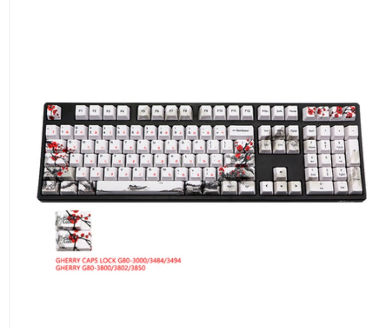 Wangjiang Mei Keycap 110 Key Oem Height Five-Sided Sublimation Filco Ikbc Keycap