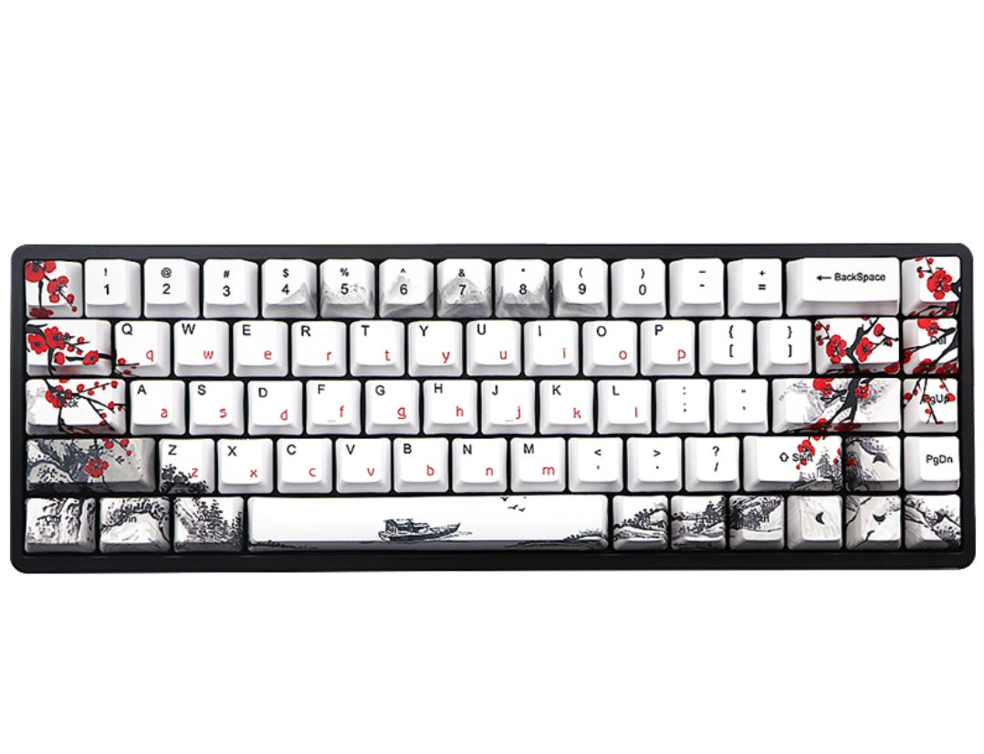 Wangjiang Mei Keycap 110 Key Oem Height Five-Sided Sublimation Filco Ikbc Keycap