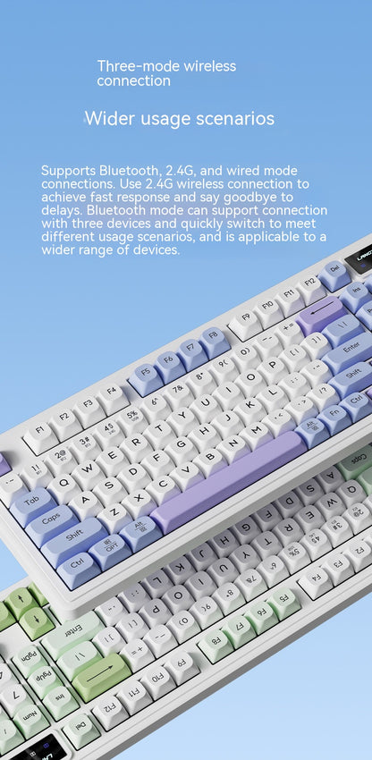 Silent Wireless Bluetooth Keyboard – Low-Noise Keyboard for Gaming & Office