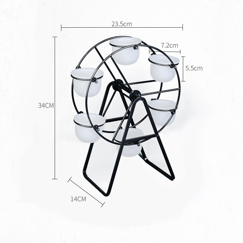 Nordic Combination Flowerpot Iron Frame Suit