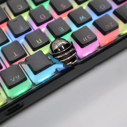 Double Layer Transparent Transparent Closed Character Color Mechanical Keycap