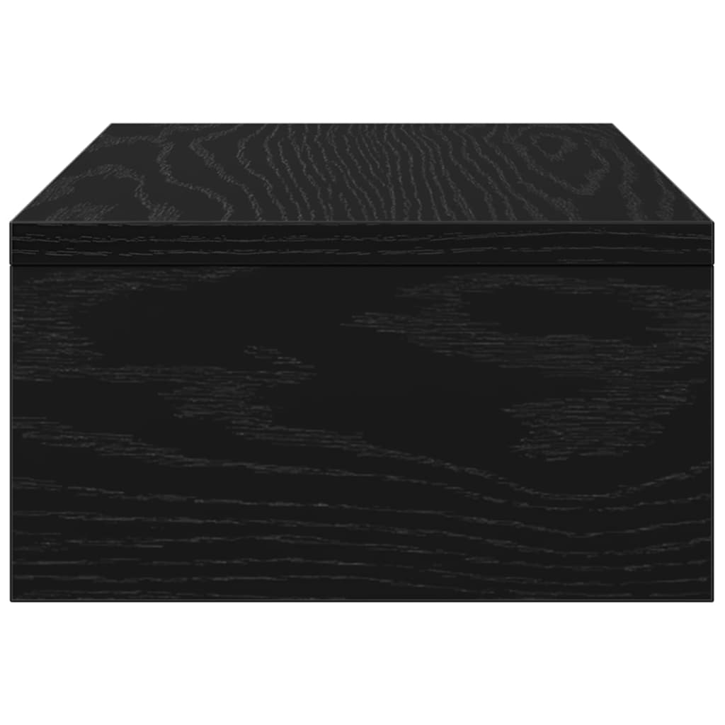 Monitor Stand Black Oak 42x24x13 cm Wood-based material