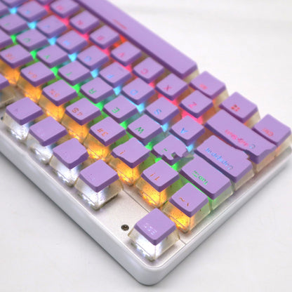 Double Layer Transparent Transparent Closed Character Color Mechanical Keycap
