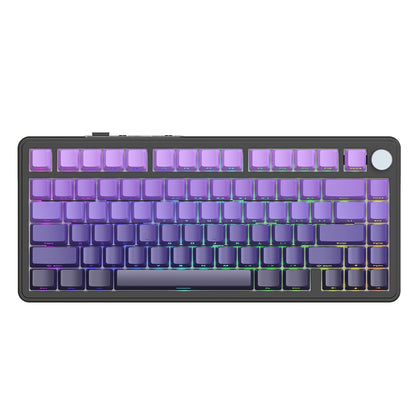 RGB Three-mode Wireless Bluetooth Attack Shark X85 Mechanical Keyboard