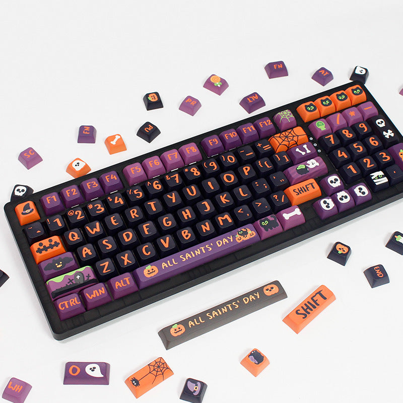 Halloween XDA Keycap Mechanical Keyboard