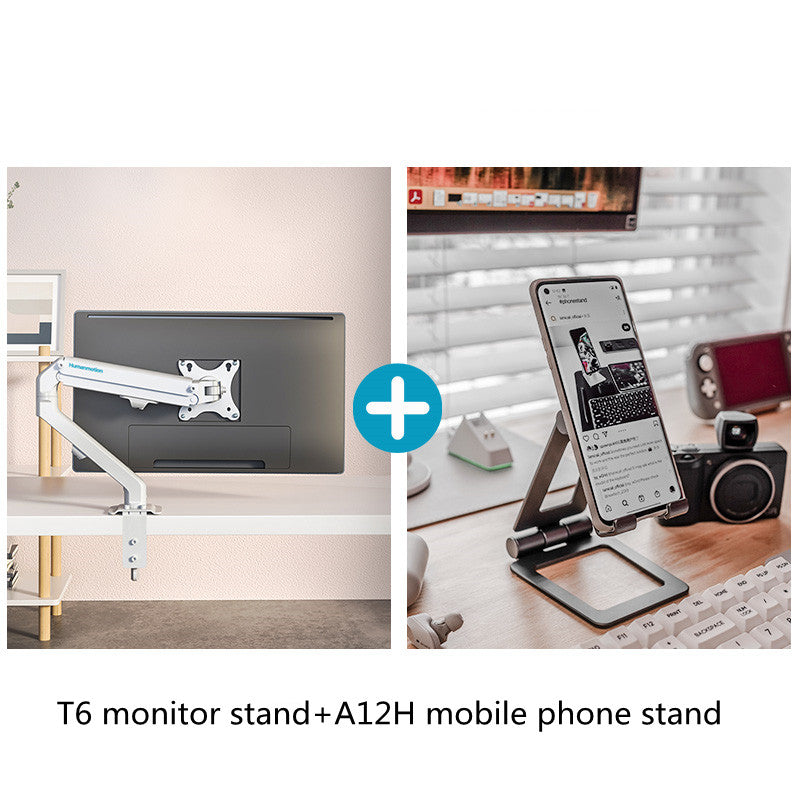 Desktop Universal Rotating Telescopic Computer Monitor Bracket Robotic Arm