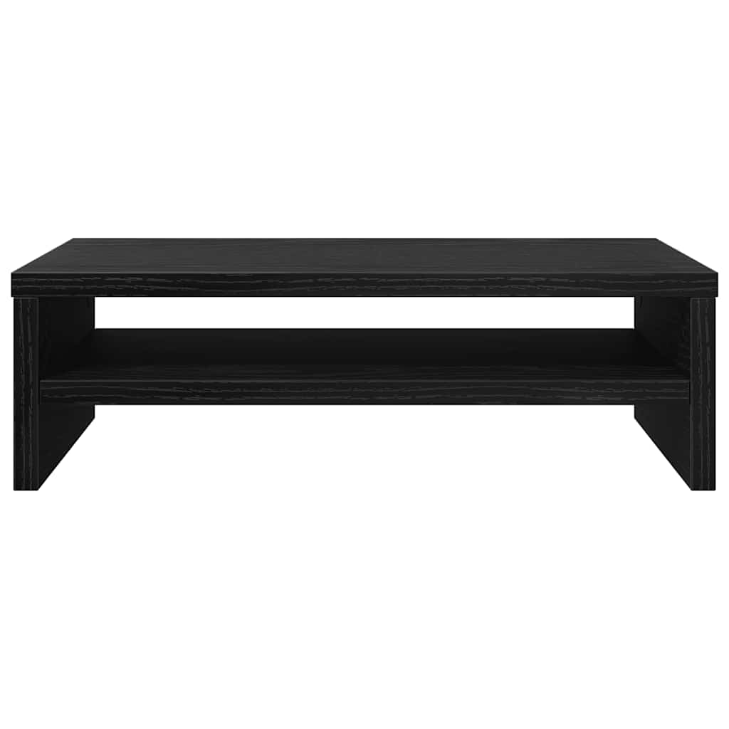 Monitor Stand Black Oak 42x24x13 cm Wood-based material