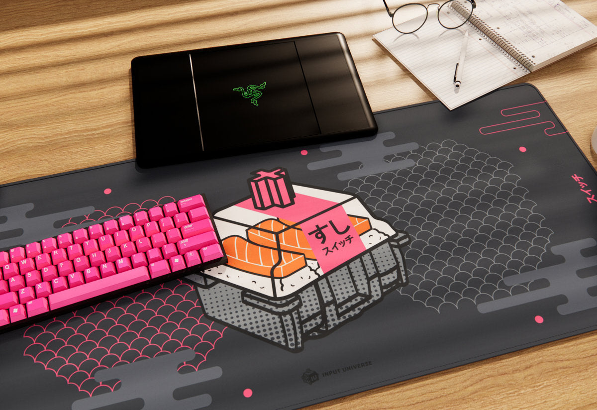 Mouse Pad Oversized Gaming Creative Game Boys Sushi Large Computer Desk Pad