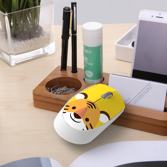 Cute Cartoon Animal Wireless Mini Mouse – Portable Mouse for Kids & Students
